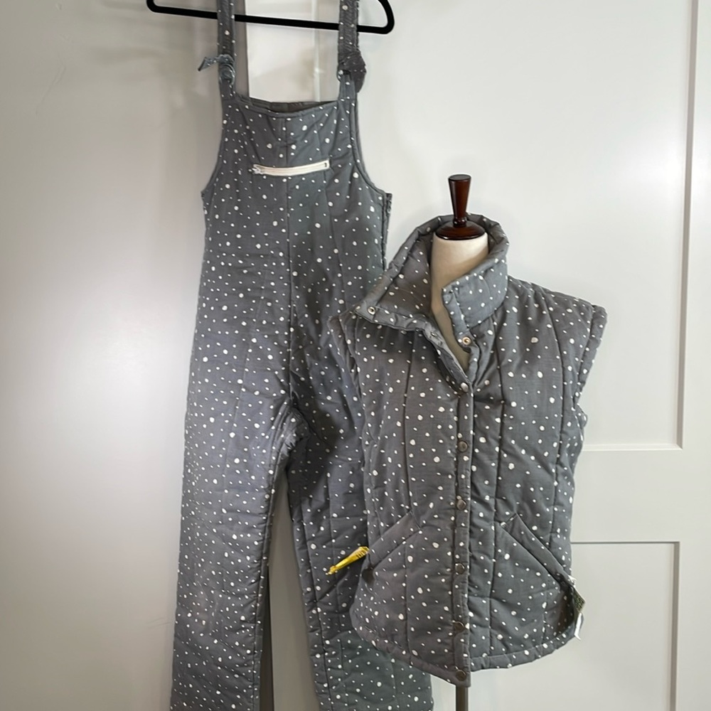 SNOWFLAKE vintage snow suit